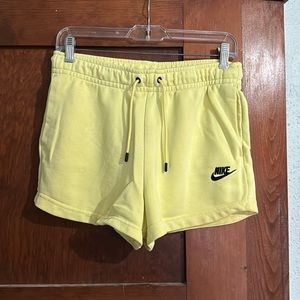 Nike sweat shorts size small.
